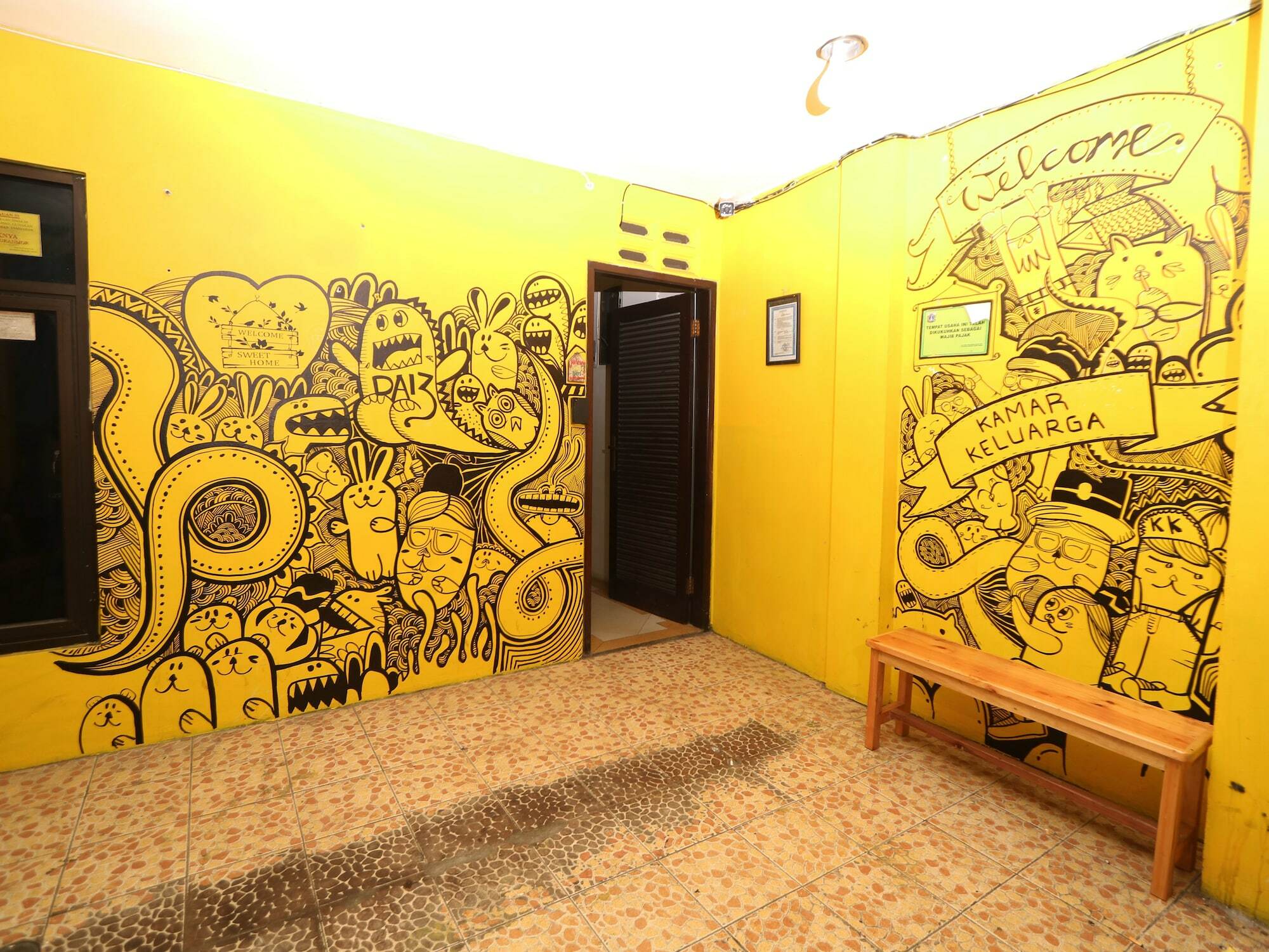 Kamar Keluarga Mangga Besar Hotel Jakarta Buitenkant foto